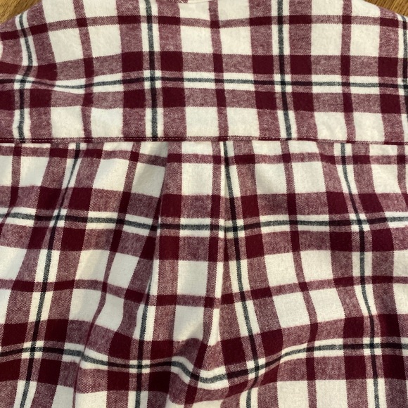 Eddie Bauer Heavy Flannel Shirt Men's Long Sleeve XL Tall Button Up Plaid - Picture 5 of 10